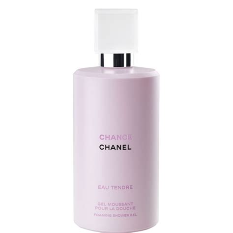 chanel chance eau tendre gel moussant|Chanel eau tendre sale.